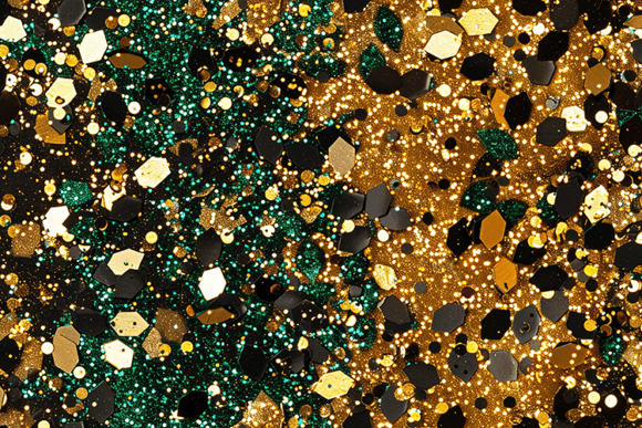 Download Black Gold Green Glitter Texture - Texture Collection