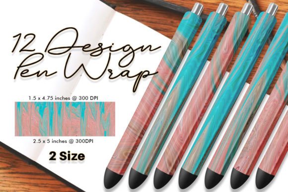 Download Pen Wrap Wave Marble Texture Turquoise - Texture Collection