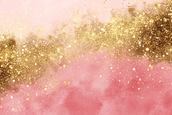 Download Pink Gold Glitter Watercolor Texture - Texture Collection