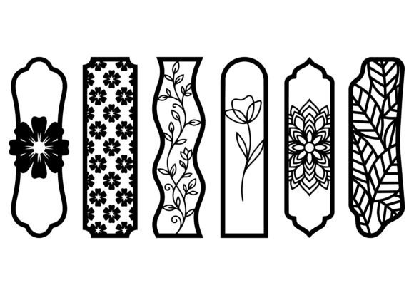 Download Minimal Floral Bookmark EPS Bundle - Premium Resources