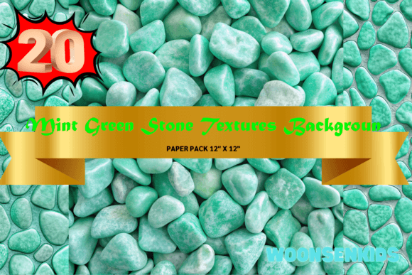 Download New Mint Green Stone Textures Background Watercolor Png Kdp Digital Paper - Texture Collection