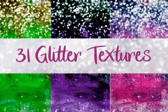 Download 31 Colorful Glitter Textures - Texture Collection