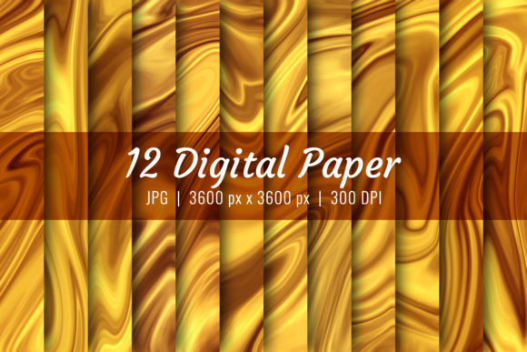 Download Golden Digital Paper Marble Texture - Texture Collection