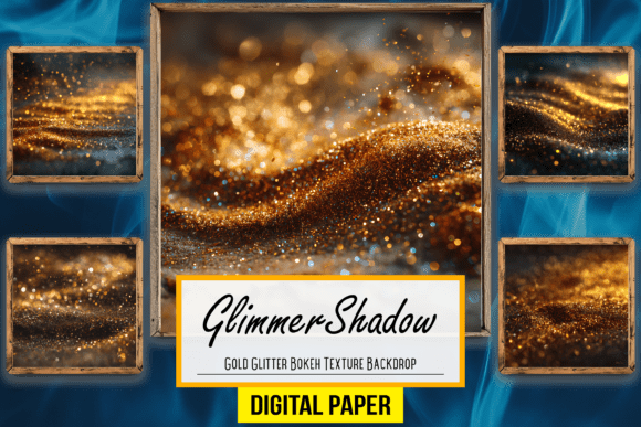 Download Gold Glitter Bokeh Texture Backdrop Arts - Texture Collection