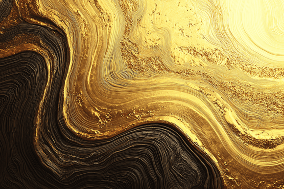 Download Black Gold Wave Marble Texture - Texture Collection