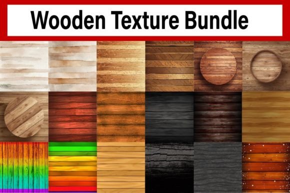 Download Wood Texture Digital Paper Bundle - Texture Collection