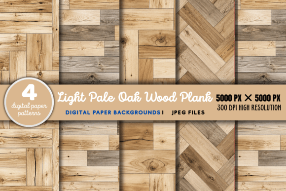 Download Light Pale Oak Wood Plank Floor Texture - Texture Collection