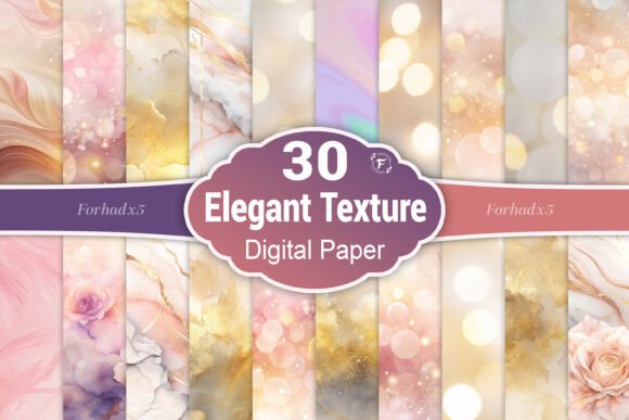 Download Elegant Texture Digital Paper - Texture Collection