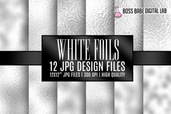Download White Foil Textures - Texture Collection