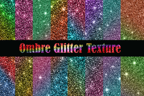 Download Ombre Glitter Texture Digital Paper - Texture Collection