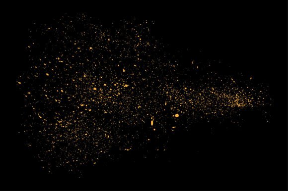 Download Gold Glitter Confetti Texture Isolated - Texture Collection